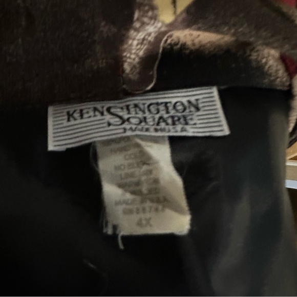 Vintage Kensington square blazer 4x - Picture 4 of 11